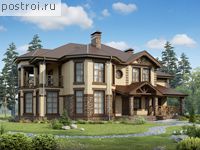 I-372-1K проект двухэтажного дома из кирпича размером 17 на 20 