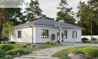 P-101-2P проект коттеджа из пенобетона размером 15 на 17
